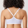 DELIMIRA Women's Front Closure Racerback Bras Plunge Unlined Underwire Full