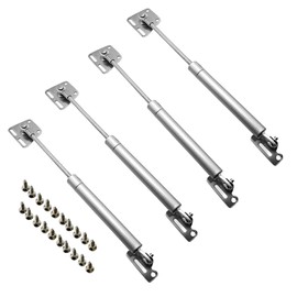 4 Pieces Pneumatic Lift, Gas Struts, Shock Absorber Arm for Kitchen Furniture Hinge