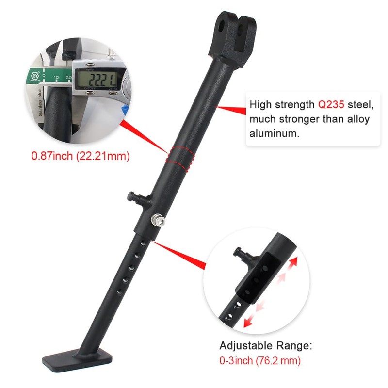 Xitomer 0-3 '' Adjustable Kickstand Fit for WR250X &WR250R 2008-2020,