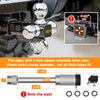 ORCISH Trailer Hitch Tri-Ball Mount with Hook Contain Secure Self-Lock