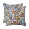 Pillow Perfect Outdoor/Indoor Gilford Festival Throw Pillows, 18.5" x 18.5",