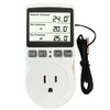 Plug in Thermostat Temperature Controller Electric Digital Thermostat Heating Cooling