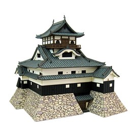 Sankei MK04-05 Nicheur Kit 1/300 National Treasure Inuyama Castle Paper Craft