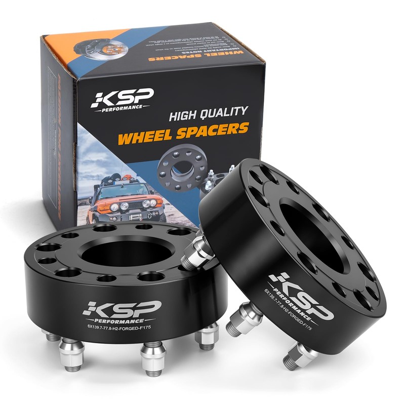 KSP 2inch 6x5.5 Hubcentric Wheel Spacers Compatible with 19-26 Ram