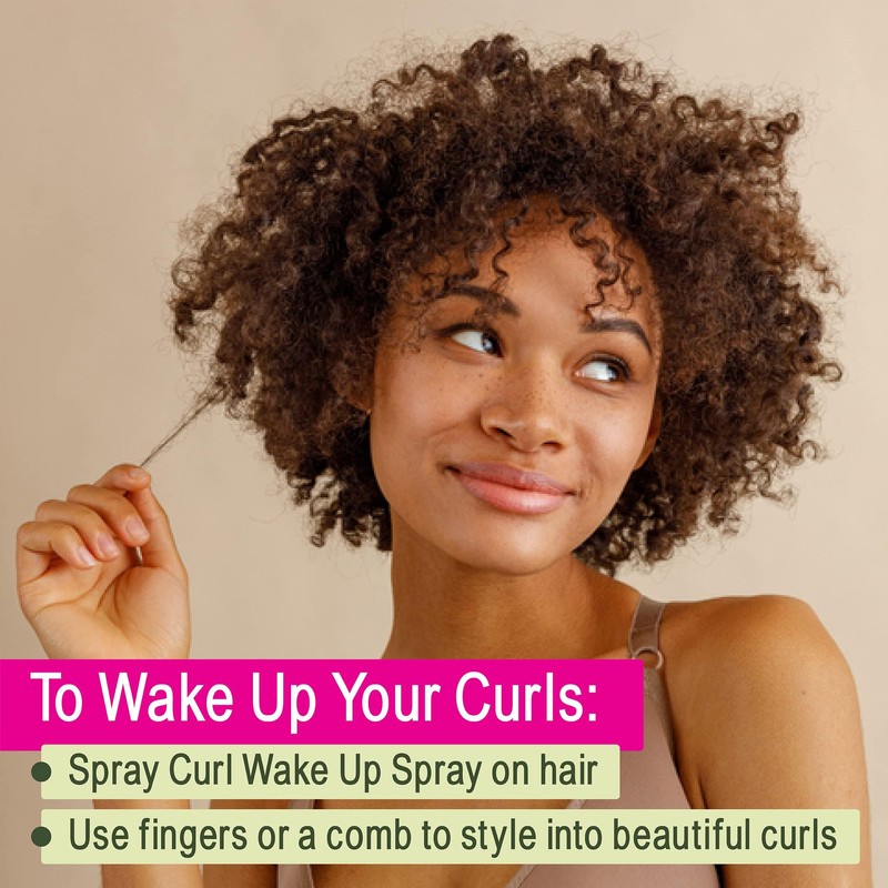 NOTHING BUT Curl Wake Up Spray - Sulfate-Free Defining, Refresher