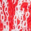 10 Meter 6MM Thickness Plastic Chain - Red & White,