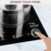 Duxtop Built-in Induction Cooktop, Portable Countertop Burner, Sensor Touch Induction