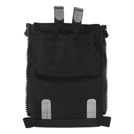 PETAC GEAR TacTical BackPack,Zip On Back Panel Banger For V5 Vest, Bk, One size fits most, Tactical