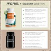 Calcium Tablets 180x – Optimal High Dose with 800 mg