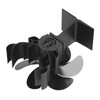 Wood Stove Fan 6 Blades Heat Powered Burning Fireplace Fan