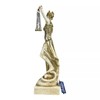 Themis Greek Roman Lady of Justice Hard Plaster Statue Sculpture