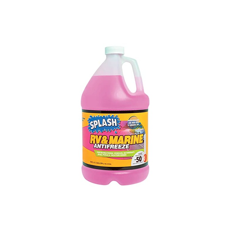 SPLASH 619526 RV & Marine Antifreeze -50°F - 1 Gallon