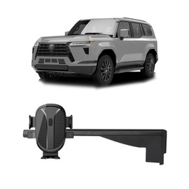 KEPHTH Car Phone Holder for 2024 2025 Lexus GX550 Accessories Dash Mount Cell Phone Holder for GX550 Most Smartphones Auto Interior Accessories 360 Degree Rotation(Only for 14inch Screen)