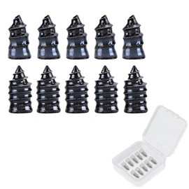 Samcos Tire Repair Rubber Nails, 10 Pieces, Tire Repair Rubber Nails, Tire Puncture Nails, Tubeless Rubber Nails, Tire Repair, Heat Resistant, For Cars, Trucks, Storage Case Included