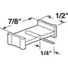 Prime-Line L 5915 7/8 In. Window Grid Retainer Pin (6