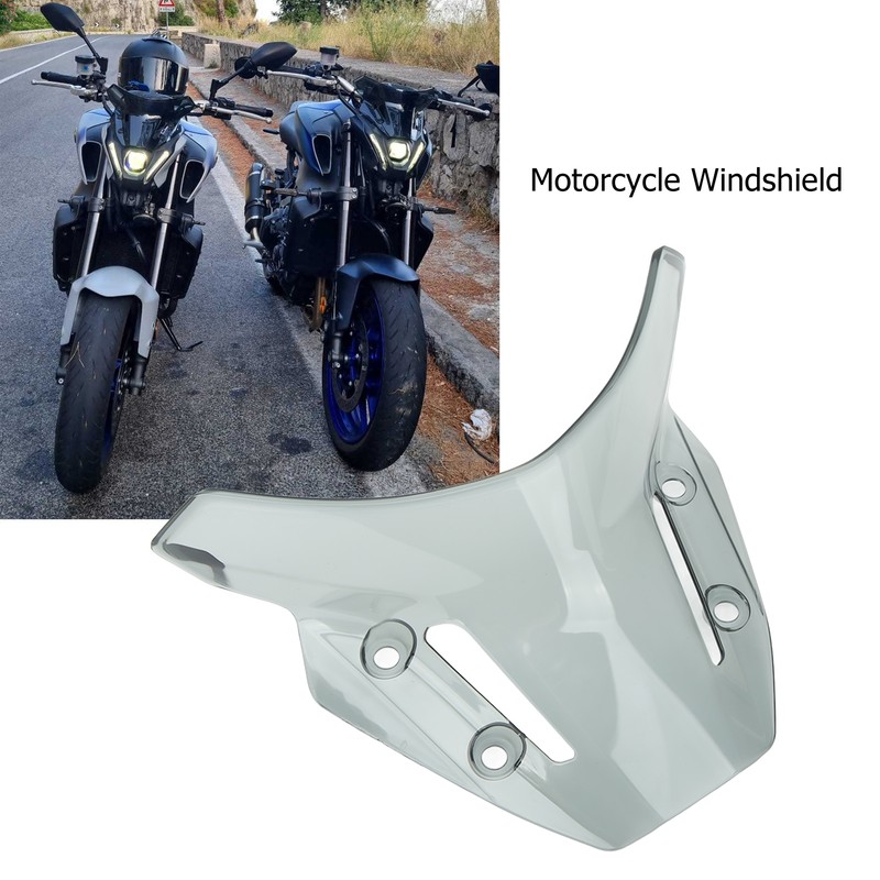 Motorcycle Windshield Windscreen Headlight Wind Screen Deflector Fairing for MT‑09