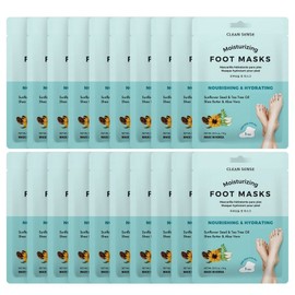Magic Bright moist foot pack, moisturizing exfoliation, foot pack, hydration, socks, home care foot mask pack, 14g, 2 pieces, 10 pieces, pure moisturizing foot pack / 매직브라이트 촉촉한 발팩 보습 각질제거 풋팩 수분공급 양말 홈케어 풋마스크팩, 14g, 2개, 10개입, 퓨어보습 발팩