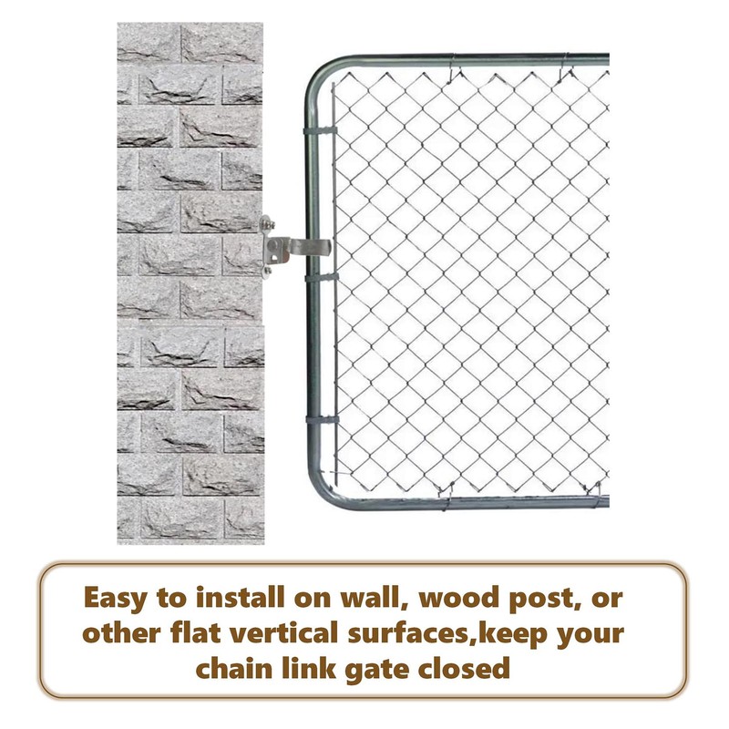 Fpz-bd Chain Link Fence Gate Latch，Wall Mount Fence Gate Latches