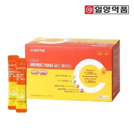 Ilyang Daily Vitamin C1000 Gold Plus 200 packets - Lemon Flavor / 일양 데일리 비타민C1000 골드 플러스 200포-레몬맛