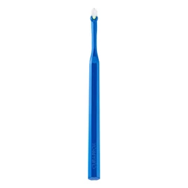 Curaprox UHS 475 Interdental Brush Holder - Blue Steel Handle with Universal Click System | Pack of 1 | Developed in Switzerland