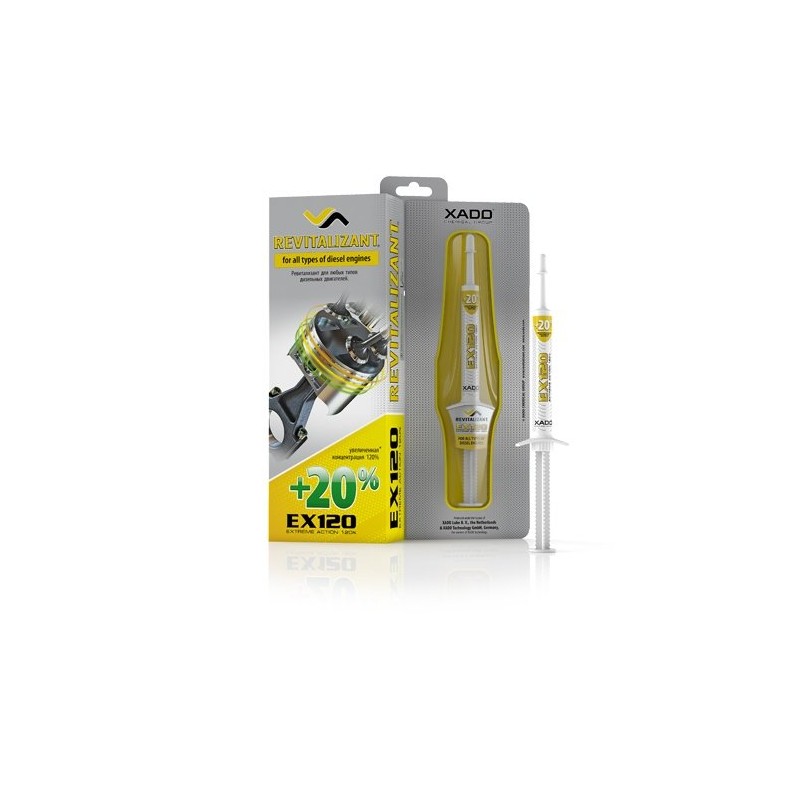 XADO EX120 (Revitalizant) – Diesel (Box 8 ml)