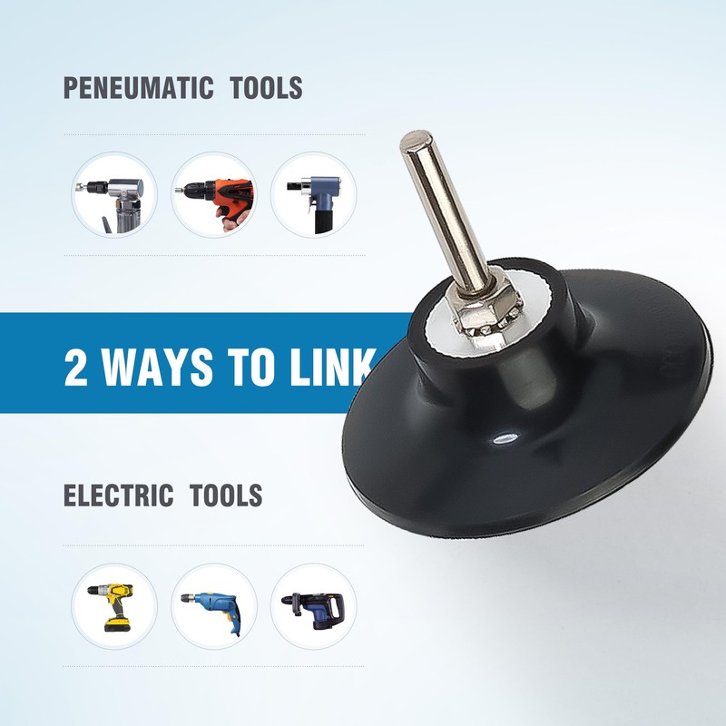 S SATC 25Pcs Coarse Sanding Disc 3 Inch Quick Change