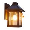 Solar Porch Lights Outdoor 1Pack
