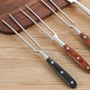 Carving Fork Stainless Steel Outdoor Barbecue Fork 30cm Barbecue Meat