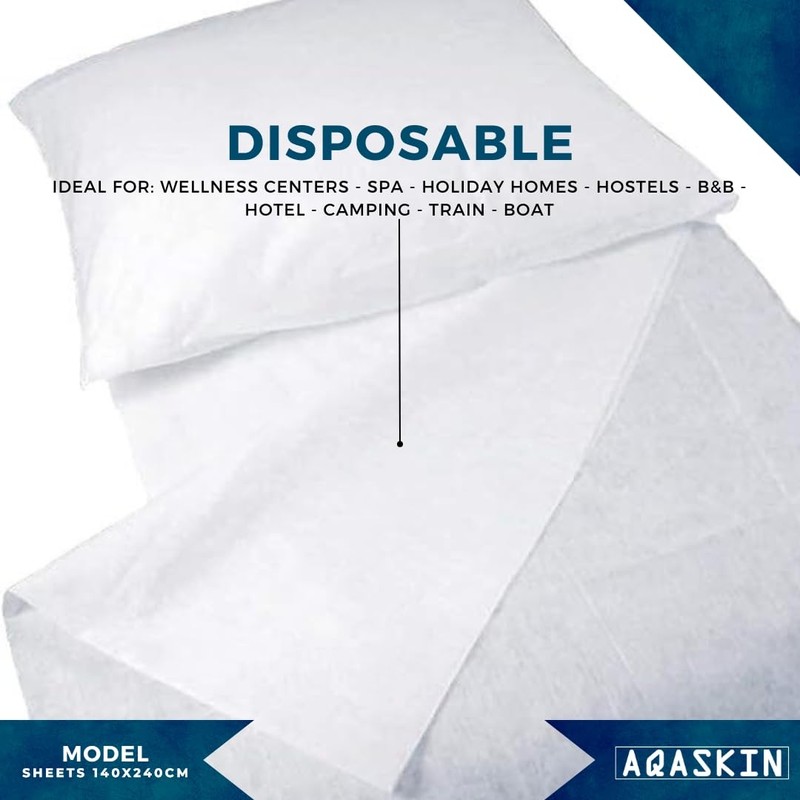 Disposable Sheets in TNT, Single Packed Sheet, 140 x 240
