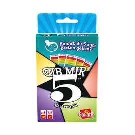 Goliath Gib Mir 5! Card Game from 12 Years, Board Games for 2 or More Players