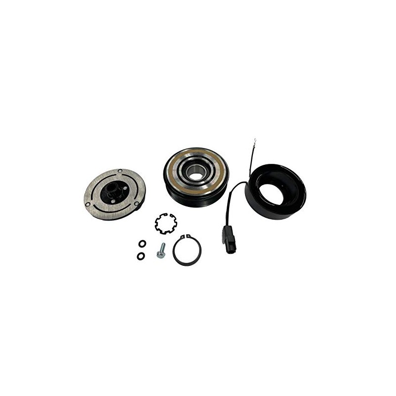 CoolTech AC Compressor Clutch Kit Pulley Coil Hub Fits: 2013-2020