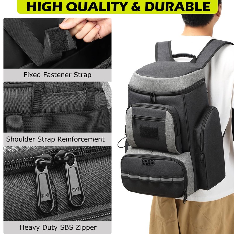 HAMBOLY Pickleball Bag for Men & Women, Large Pickleball Backpack