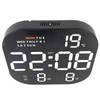 Digital Clock Large Screen LED USB 5V Remote Multifunctional Temperature