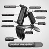 Downhill 1 PC Car Dashboard Cell Phone Holder, 360 Degree