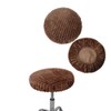 Shukii Stool Covers - 2 Pack Soft Slipcovers with Elastic
