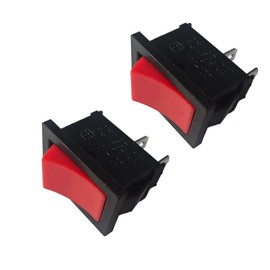 Electric Start Off Momentary Rocker Switch for Generac 7127/7723 iQ3500 3500 Watt Portable Inverter,for Predator 3500 Watt Inverter Generator- 6A 250V AC and 10A 125V AC Replacement Switch (2pack)