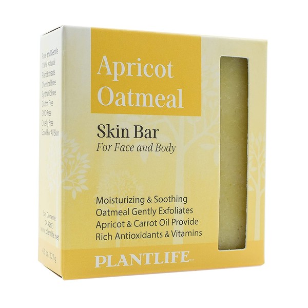 Plantlife Apricot Oatmeal Skin Bar