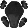 5-PC Triple Density CE Removable Armor | Motorcycle Street Biker