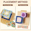 7.9 Inch Blocking Board Crochet Large, Handcrafted Wooden Blocking Board