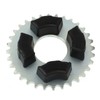 420 32T 50mm Rear Sprocket with Cushion Rubber Wheel Sprocket