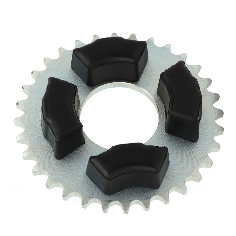 420 32T 50mm Rear Sprocket with Cushion Rubber Wheel Sprocket