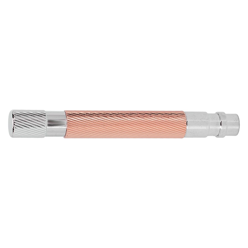 Safety Razor Handle Anti Slip Washable Reusable Metal Hand Shaver