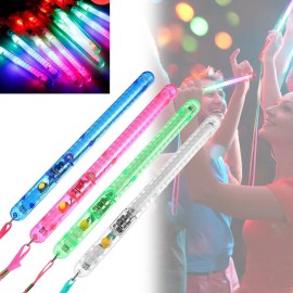 12 Pcs Varitas Luminosas Led Con Modos Para Fiestas Eventos