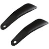 DUDUA 3 PCS Travel Shoe Horns Plastic Shoehorn for Men