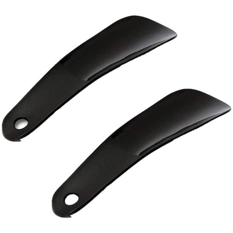 DUDUA 3 PCS Travel Shoe Horns Plastic Shoehorn for Men