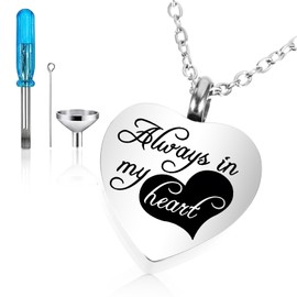 QESSUVNC Pet Ashes Keepsake Dog Necklace Ashes Necklace Ashes Jewellery Ashes Keepsake Cremation Jewellery for Ashes Keepsake for Dog Ashes Pet Ashes Keepsake Dog Ashes Necklace Dog Ashes Urn