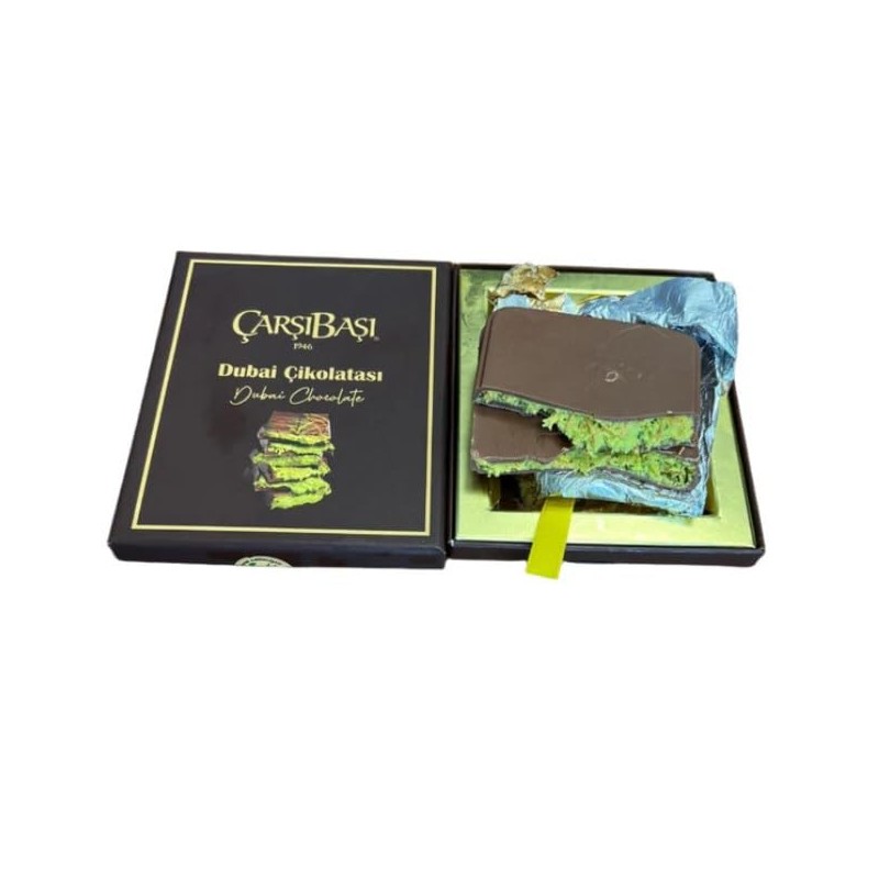 Dubai Chocolate Bar - Pistachios - Kataifi - Dubai Cikolatasi