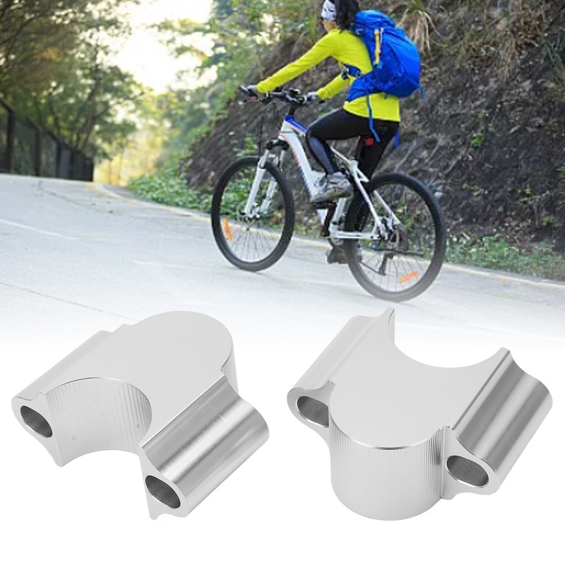 28mm Motorcycle Handlebar Riser Clamp Universal 30mm Height Mount Clamp