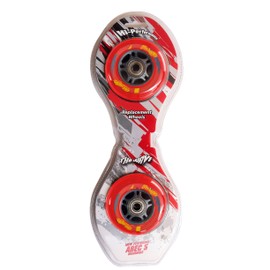 Streetsurfing The Wave High Performance Spare Waveboard Wheels - Red