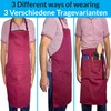 LEFUNDA® 3-in-1 Kitchen Set with Cooking Apron, Oven Mitts, Pot